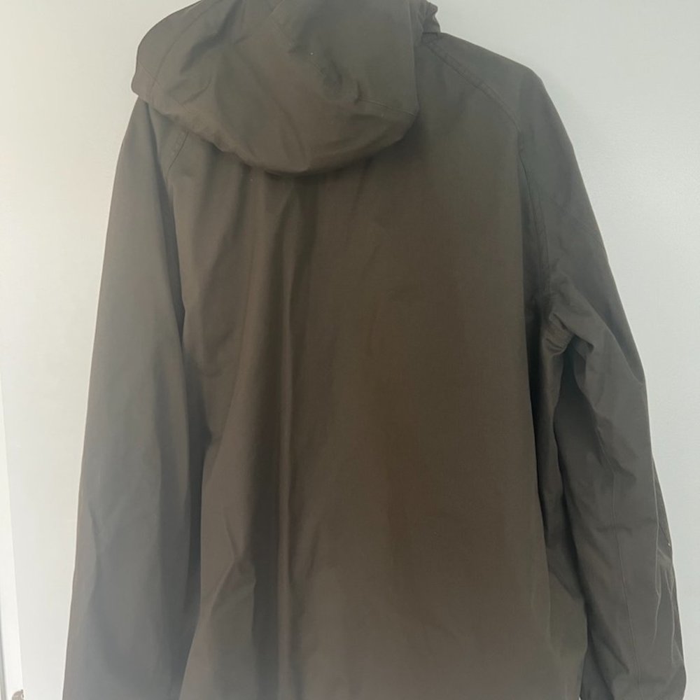Barbour Shearling Lined Hooded Water Proof Jacket - Picture 3 of 3